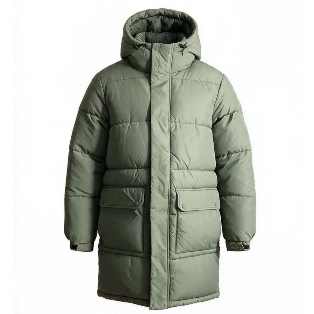 LCKR Foot Locker Olive Green Norse Puffer Parka w/Hood NWT S/P Unisex MSRP $150